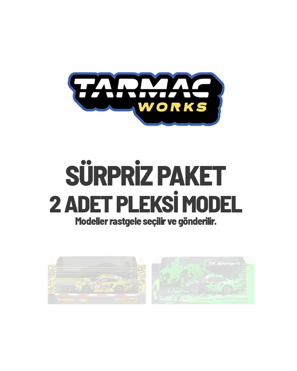 Tarmac Works - Tarmac Works (Pleksi) Sürpriz Paket 2 ADET