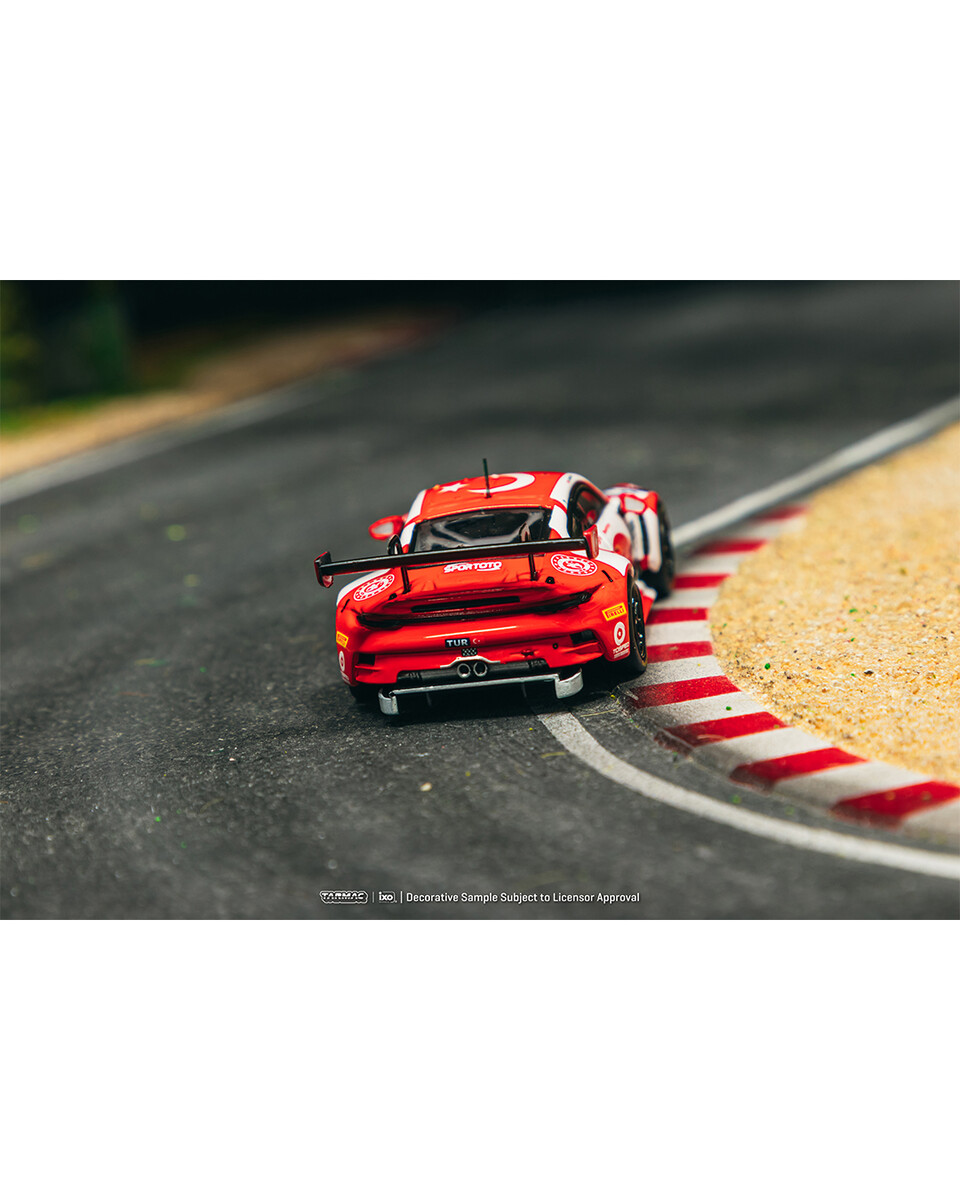 Tarmac Works X Diecast Turkey Porsche 911 GT3 R / FIA Motorsport Games GT Sprint 2024 Winner / Ayhancan Güven (Exclusive) - Thumbnail