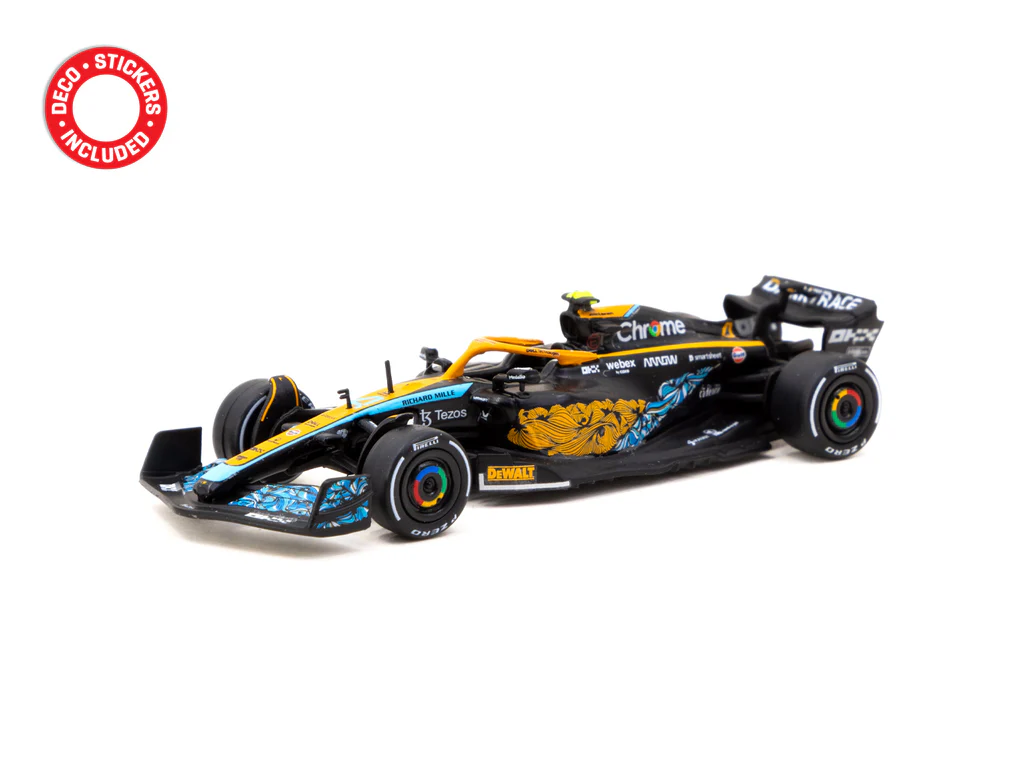 Tarmac Works - Tarmac Works X iXO Models 1/64 McLaren MCL36 Abu Dhabi Grand Prix 2022 Lando Norris #4- GLOBAL64 T64G-F041-LN3