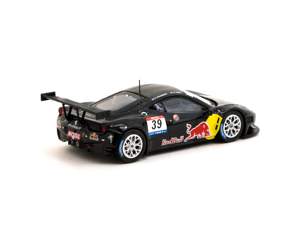 Tarmac Works X IXO Models 1/64 Ferrari 458 Italia GT3 GT TOUR 2011 #39 - HOBBY64 - Thumbnail