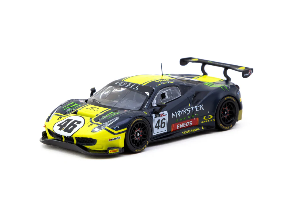 Tarmac Works X iXO Models 1/64 Ferrari 488 GT3 Gulf 12 Hours 2019 #46 – HOBBY64 T64-072-19GUF46