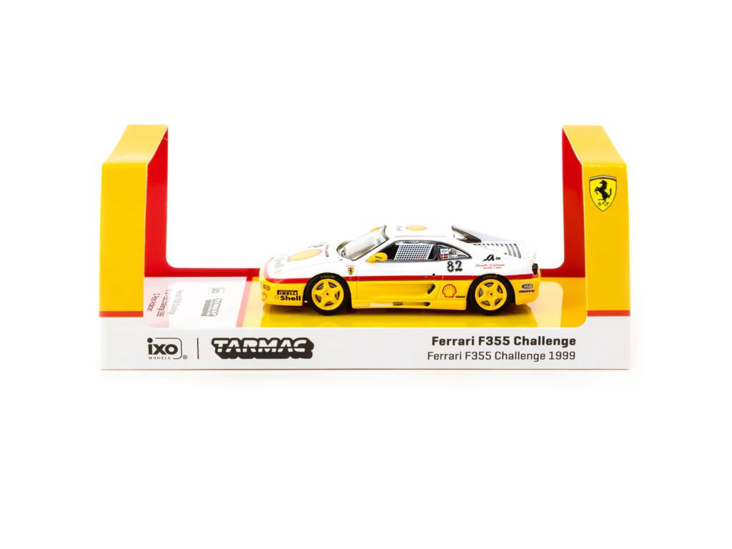 Tarmac Works X iXO Models 1/64 Ferrari F355 Challenge Ferrari F355 Challenge 1999 #82 - HOBBY64 T64-083-99CHA82