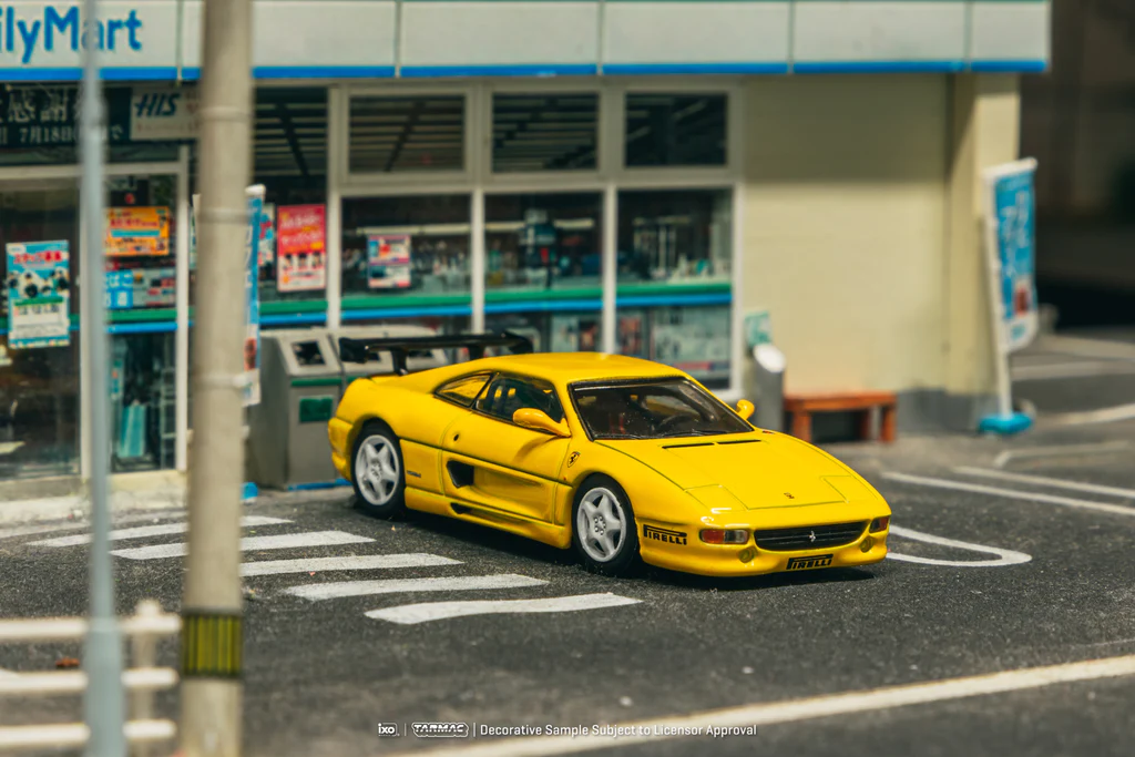 Tarmac Works X iXO Models 1/64 Ferrari F355 Challenge Yellow - ROAD64 T64R-083-YL
