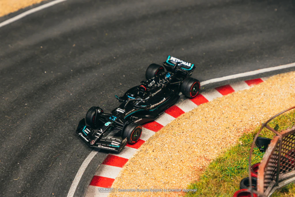 Tarmac Works X iXO Models 1/64 Mercedes-AMG F1 W14 E Performance Spanish Grand Prix 2023 #63 George Russell - GLOBAL64 T64G-F064-GR1 - Thumbnail