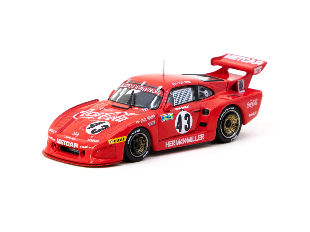 Tarmac Works X iXO Models 1/64 Porsche 935 K3 24h of Le Mans 1981 #43 - HOBBY64 T64-079-81LM43 - Thumbnail