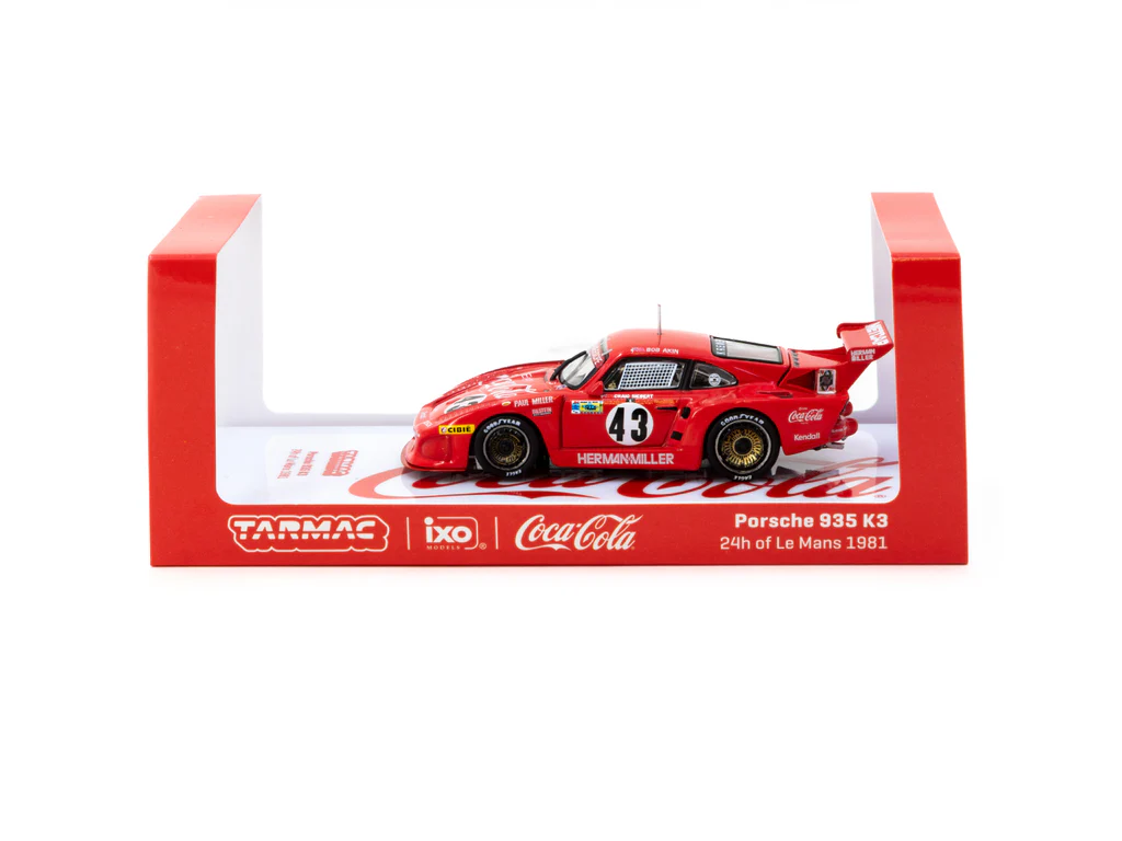 Tarmac Works X iXO Models 1/64 Porsche 935 K3 24h of Le Mans 1981 #43 - HOBBY64 T64-079-81LM43 - Thumbnail