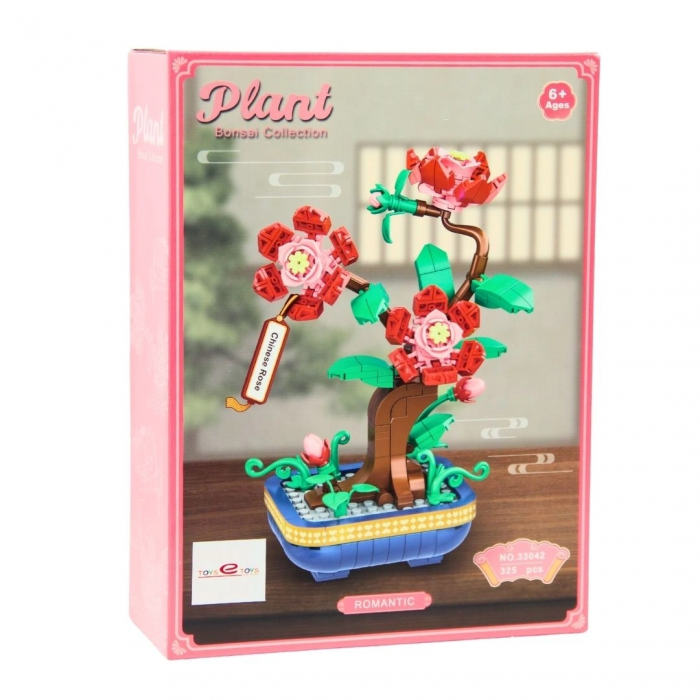 Toys e Toys Lego Plant Bonsai Collection Chinese Rose No.33042