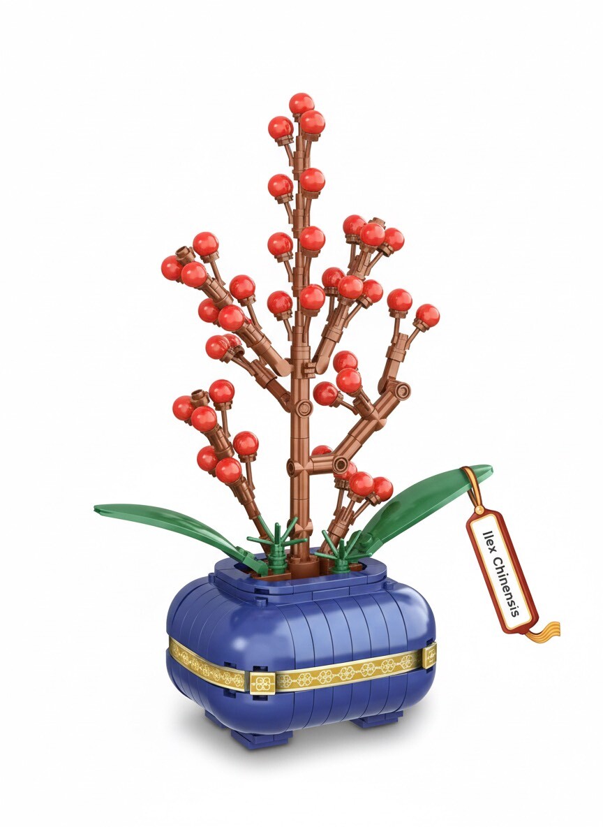 Toys e Toys Lego Plant Bonsai Collection Ilex Chinensis No.33041 - Thumbnail