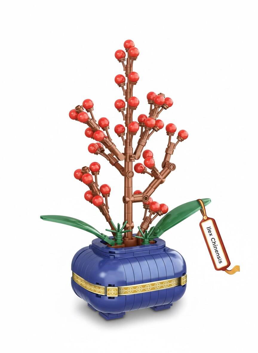 Toys e Toys Lego Plant Bonsai Collection Ilex Chinensis No.33041