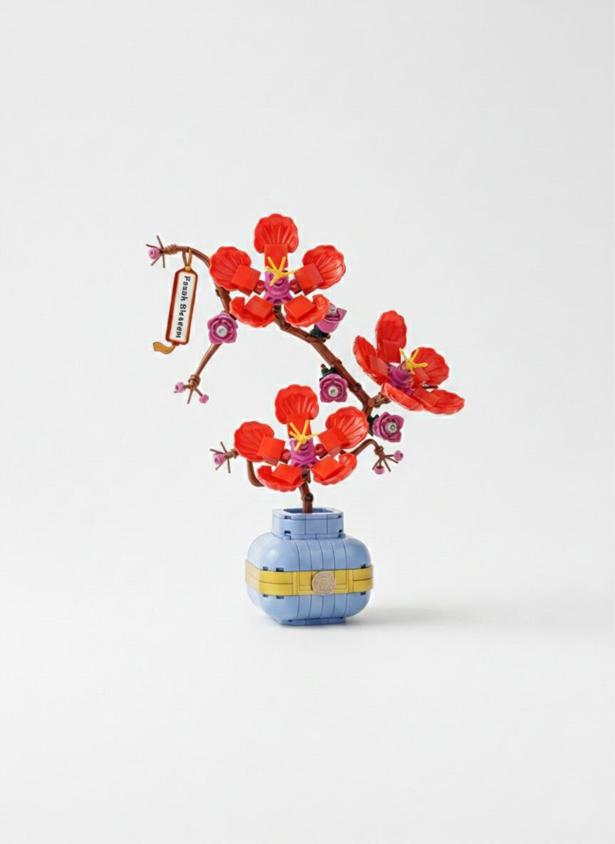 Toys e Toys Lego Plant Bonsai Collection Peach Blossom No.33038 - Thumbnail