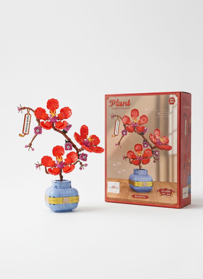 Lego - Toys e Toys Lego Plant Bonsai Collection Peach Blossom No.33038