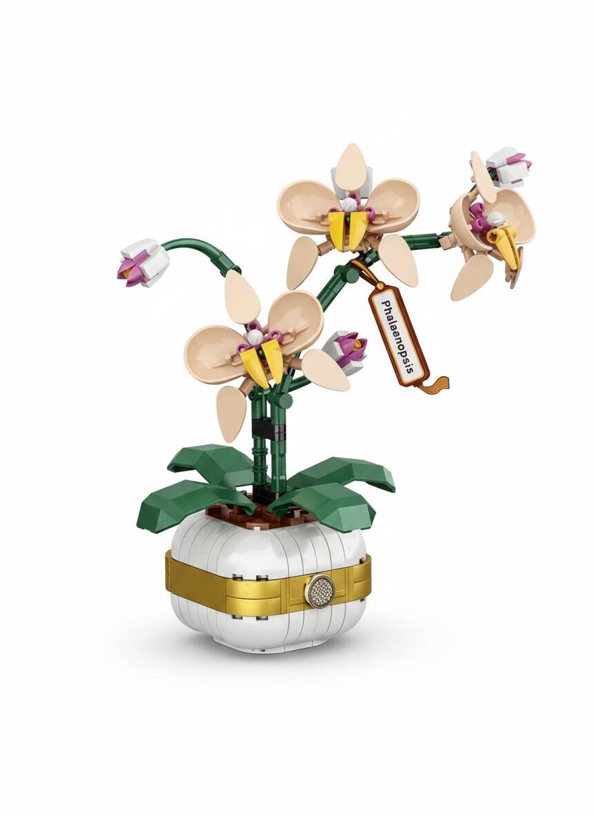 Toys e Toys Lego Plant Bonsai Collection Phalaenopsis
